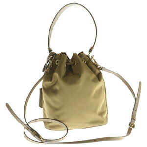 Prada Shoulder Brown Edition Nylon Bag Re
